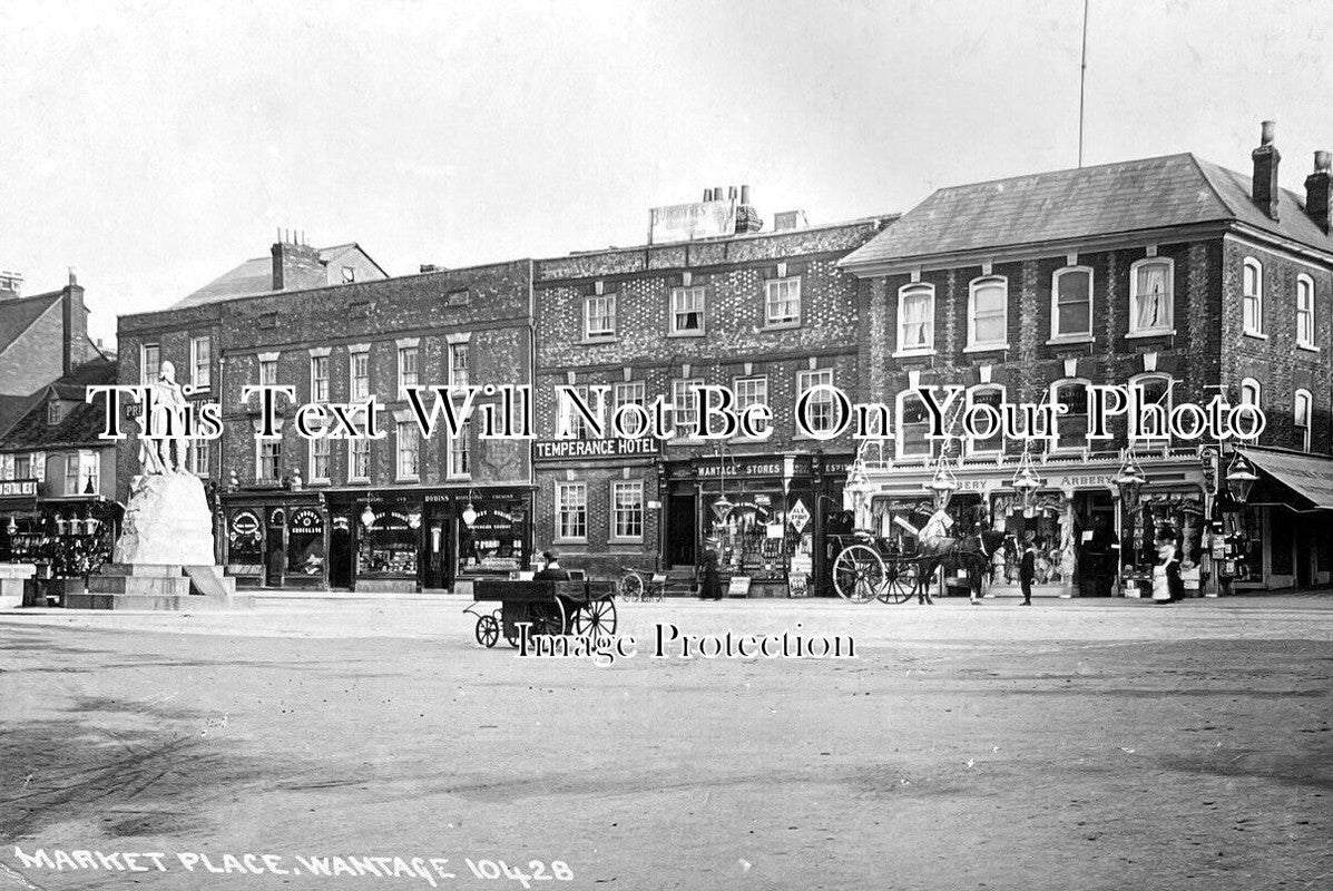 BK 2970 - Market Place, Wantage, Berkshire