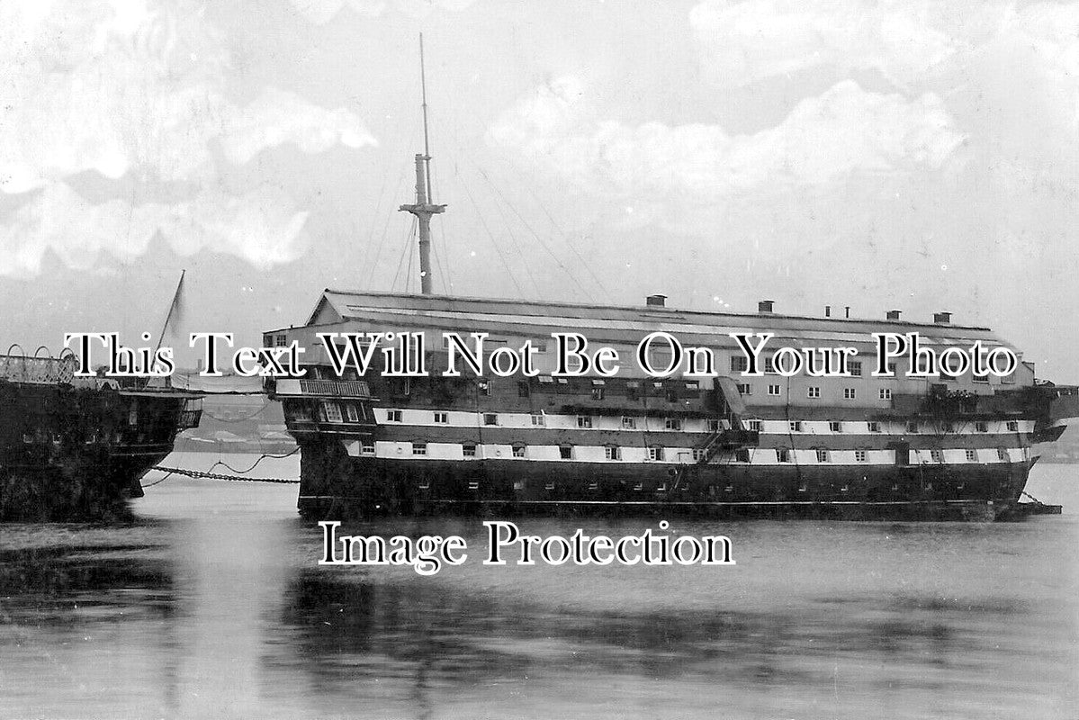 DE 4536 - Prison Hulk Ship, Devonport, Plymouth, Devon