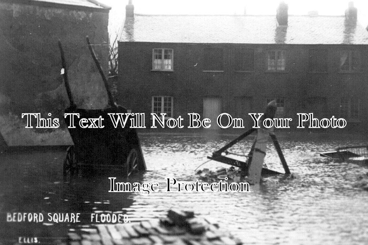 DE 4543 - Bedford Square Flood, Sidmouth, Devon c1925