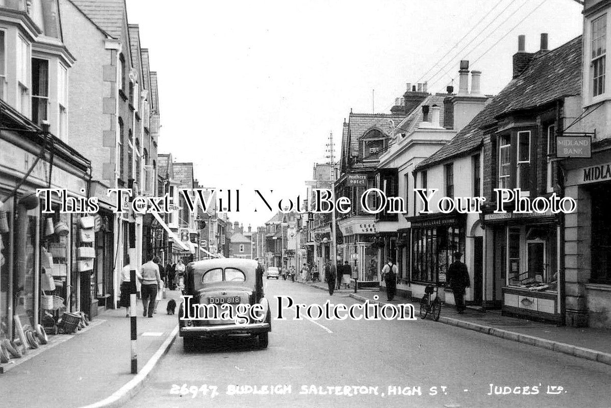 DE 4586 - High Street, Budleigh, Salterton, Devon