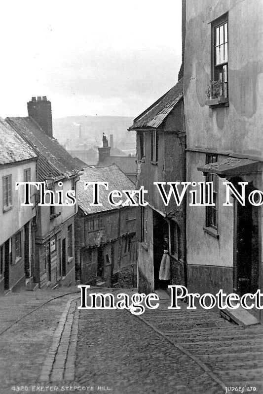 DE 4614 - Stepcote Hill, Exeter, Devon c1917