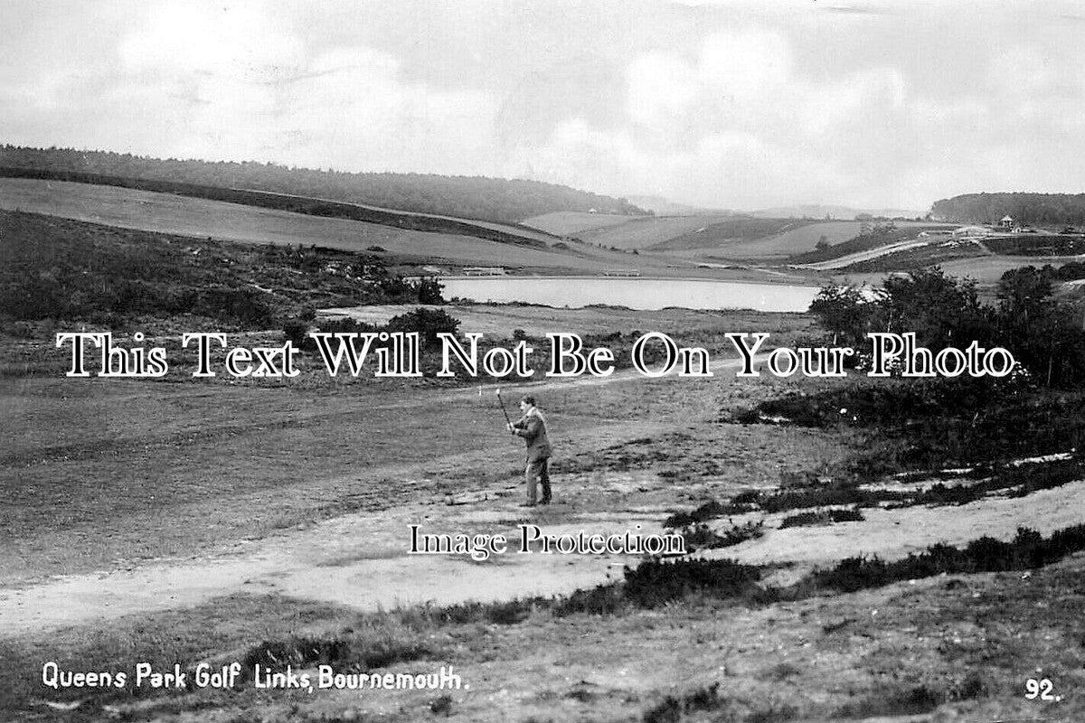 DO 3469 - Queens Park Golf Links, Bournemouth, Dorset c1927