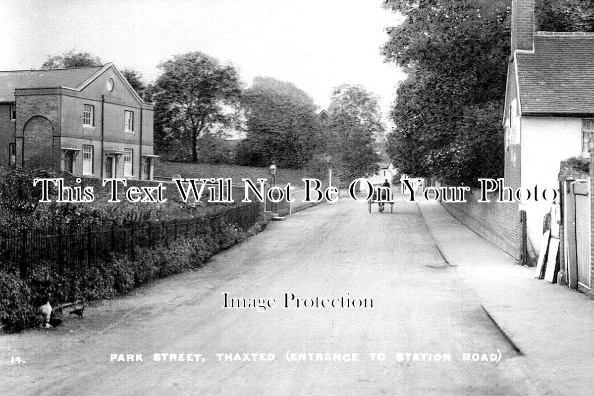 ES 6518 - Park Street & Station Road, Thaxted, Essex