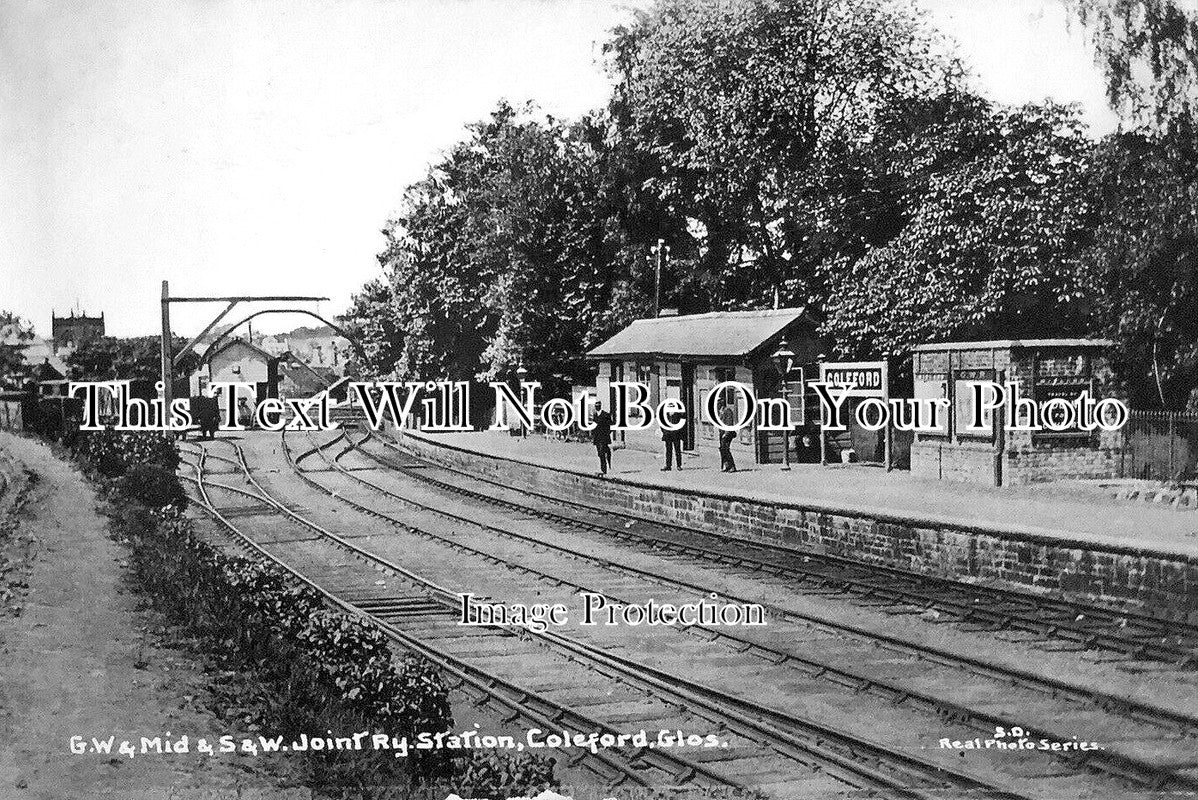 GL 2634 - Coleford Railway Station, Gloucestershire