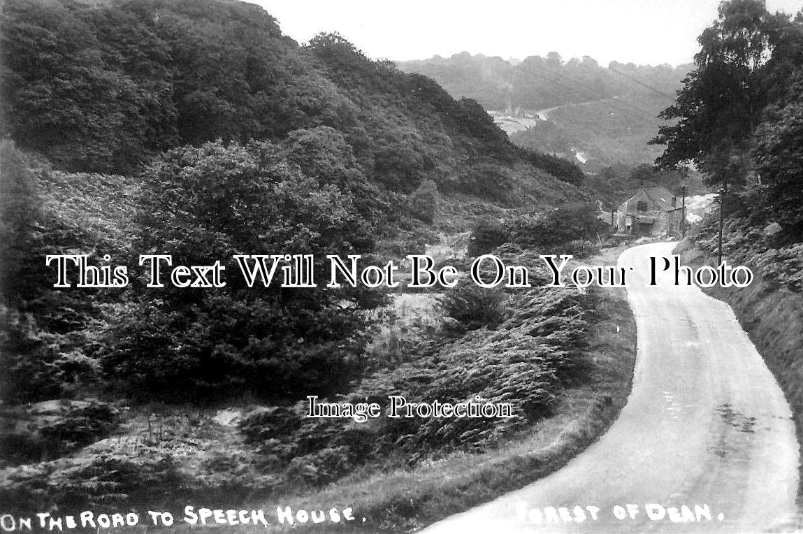 GL 2639 - On The Road To Speech House, Forest Of Dean, Gloucestershire