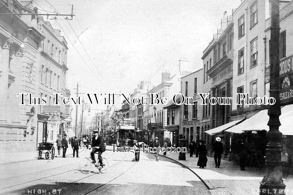 GL 2645 - High Street, Cheltenham, Gloucestershire c1906