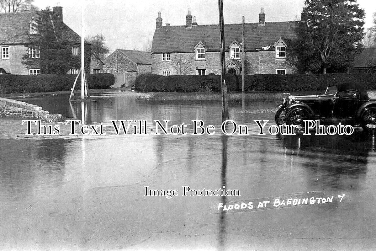 GL 2660 - Floods At Bledington, Gloucestershire