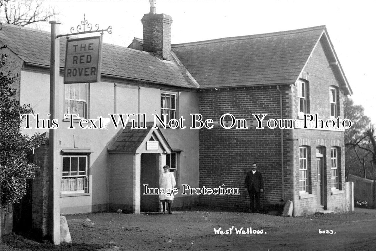 HA 5734 - The Red Rover Pub, West Wellow, Hampshire
