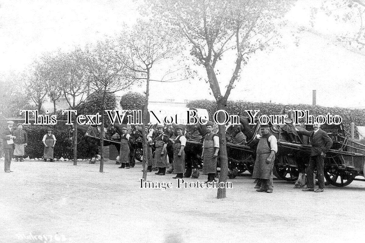 HA 5742 - Blakes Brewery Drays, Gosport, Hampshire c1938