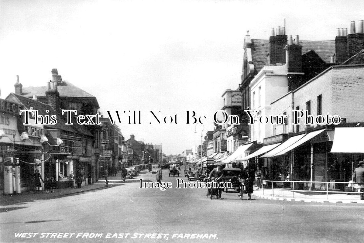 HA 5752 - West Street From East Street, Fareham, Hampshire