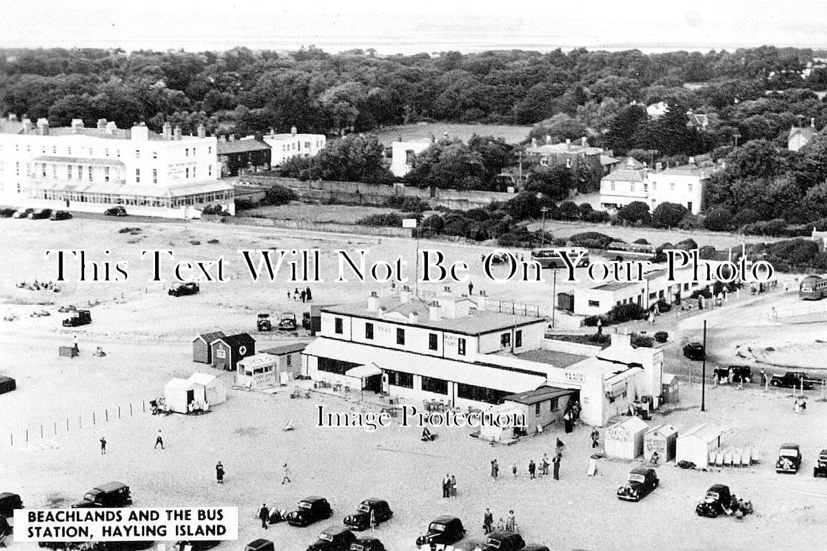 HA 5818 - Beachlands & The Bus Station, Hayling Island, Hampshire