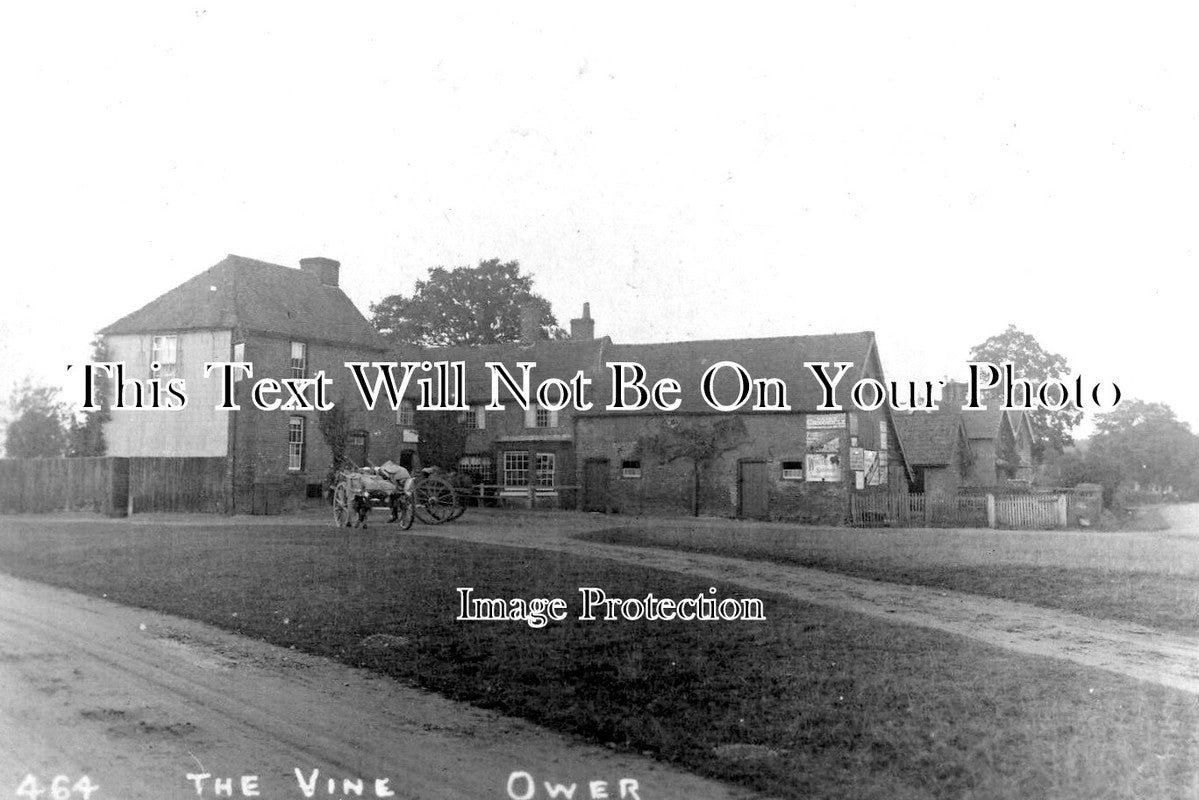 HA 5828 - The Vine Inn Pub, Ower, Hampshire c1918