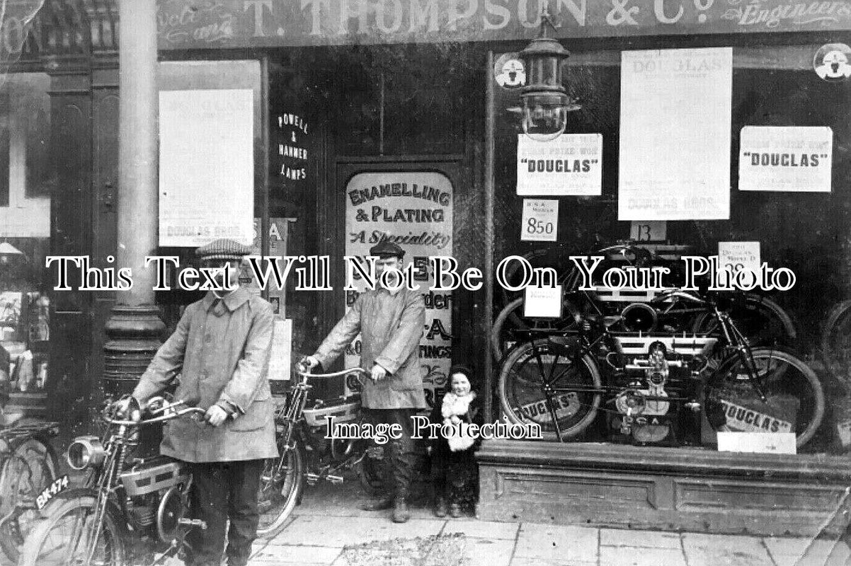 HA 5919 - T Thompson Motorcycle Shop, Portsmouth, Hampshire