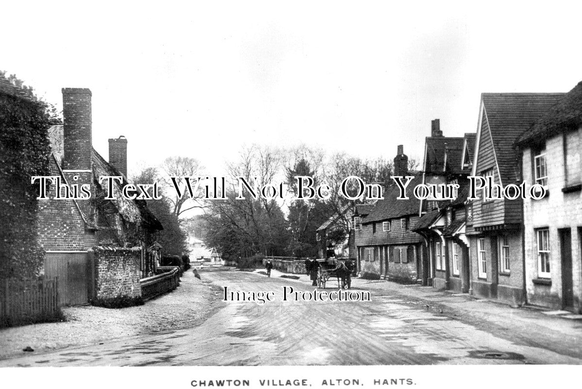 HA 5934 - Grey Friars Pub, Chawton, Alton, Hampshire c1919