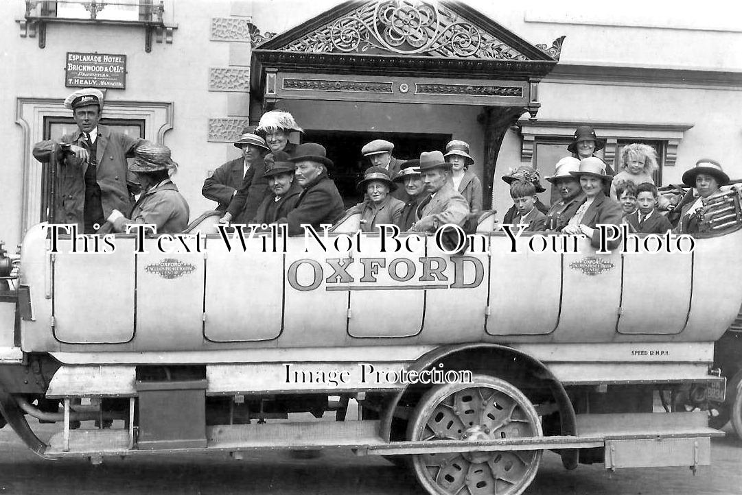HA 5969 - Oxford Charabanc, Esplanade Hotel, Portsmouth c1940