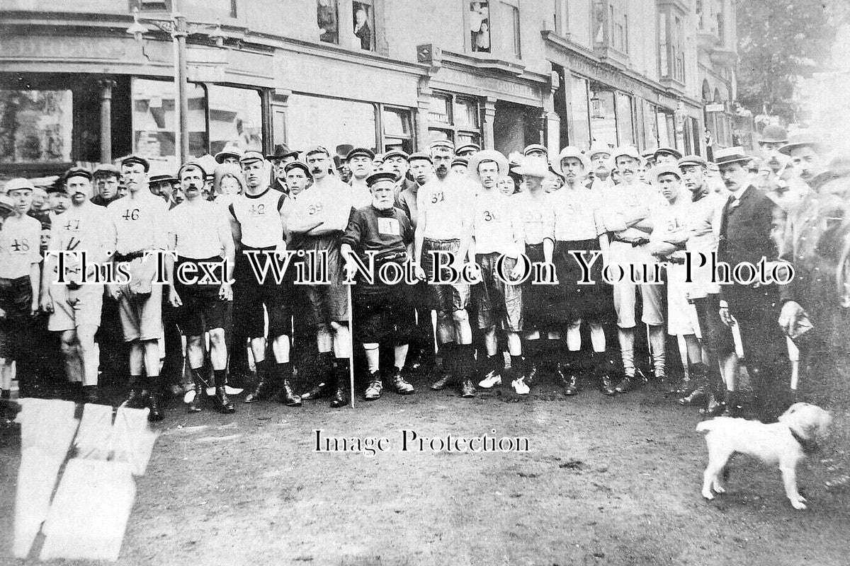 IO 1266 - Running Race At Ventnor, Isle Of Wight c1920