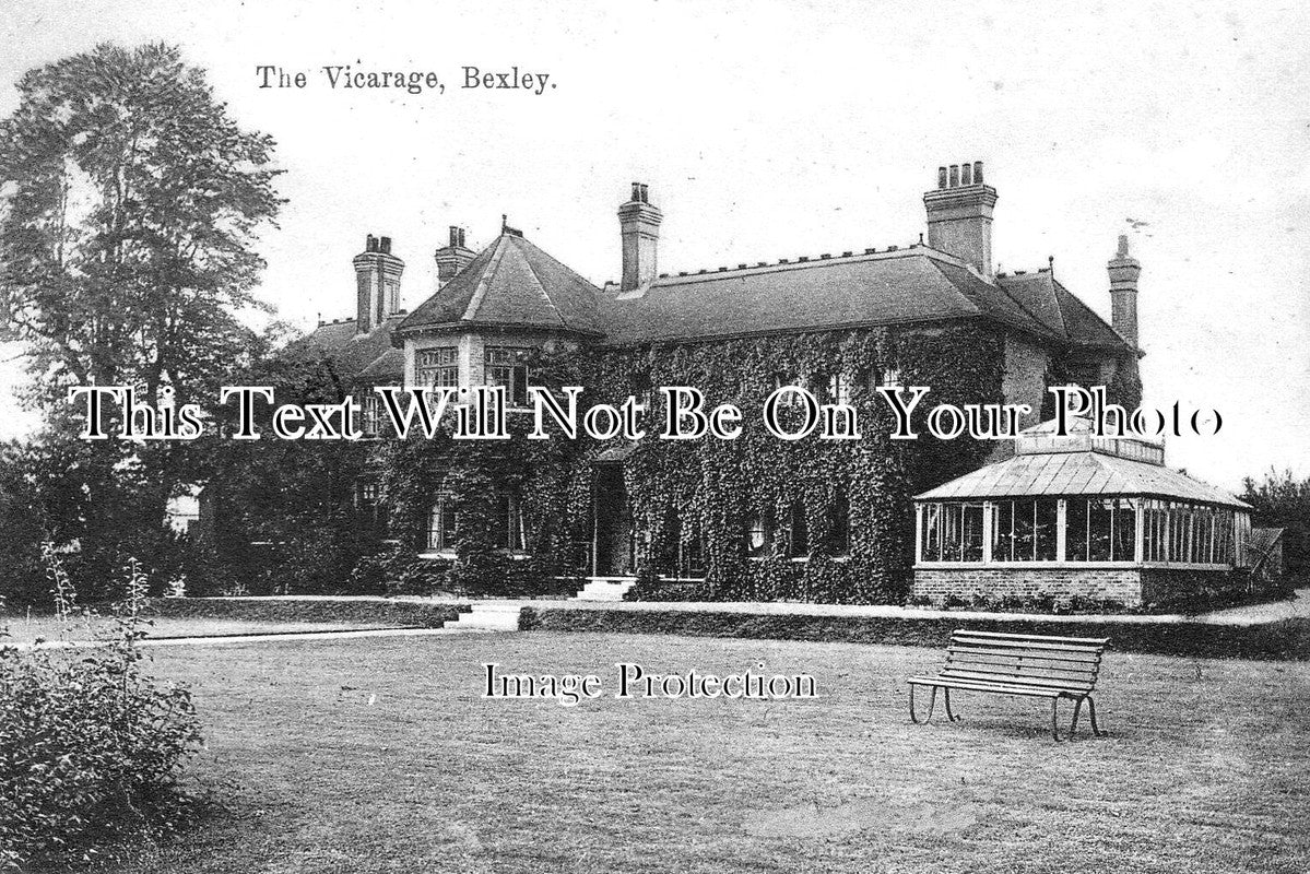 KE 6279 - The Vicarage, Bexley, Kent c1909