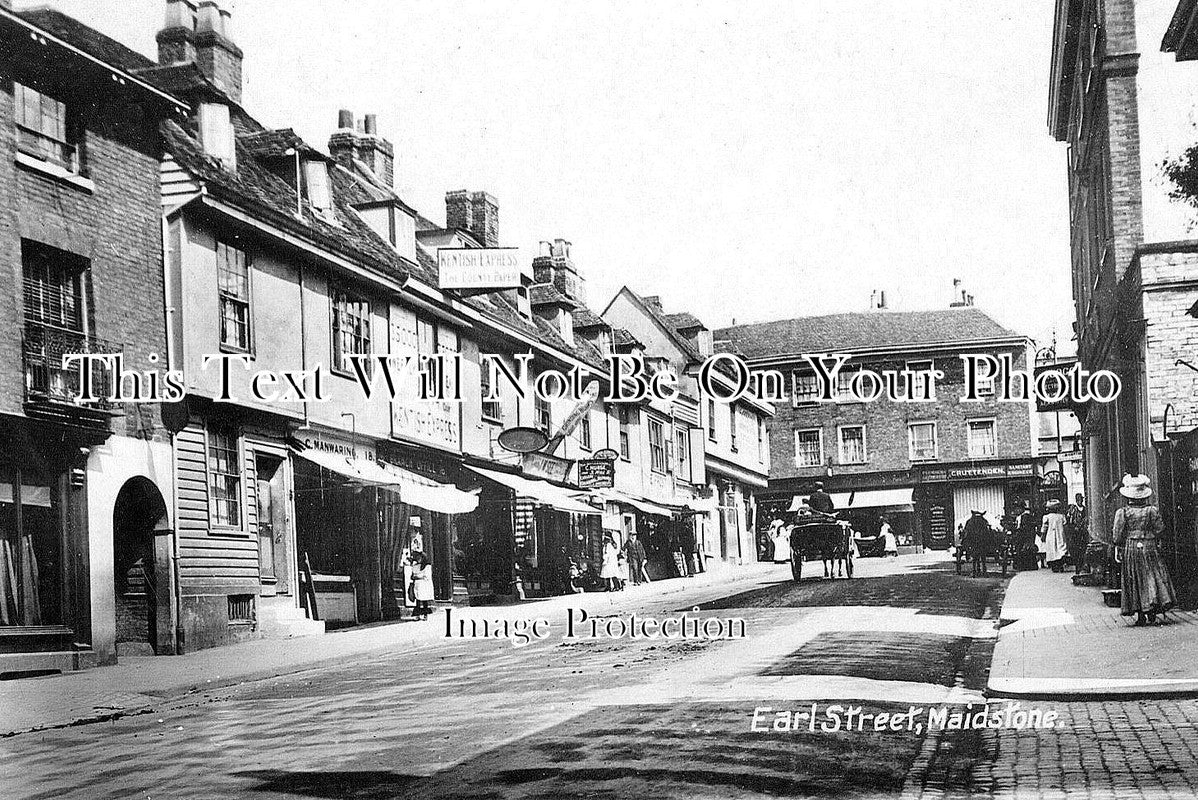 KE 6368 - Earl Street, Maidstone, Kent c1908