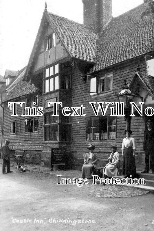 KE 6396 - The Castle Inn Pub, Chiddingstone, Kent