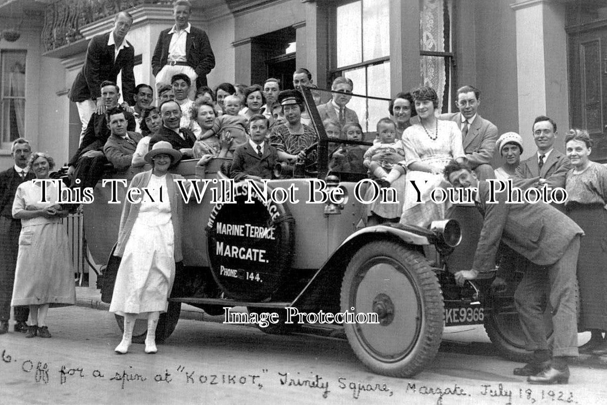 KE 6416 - Mitchells Garage Charabanc, Marine Terrace, Margate, Kent