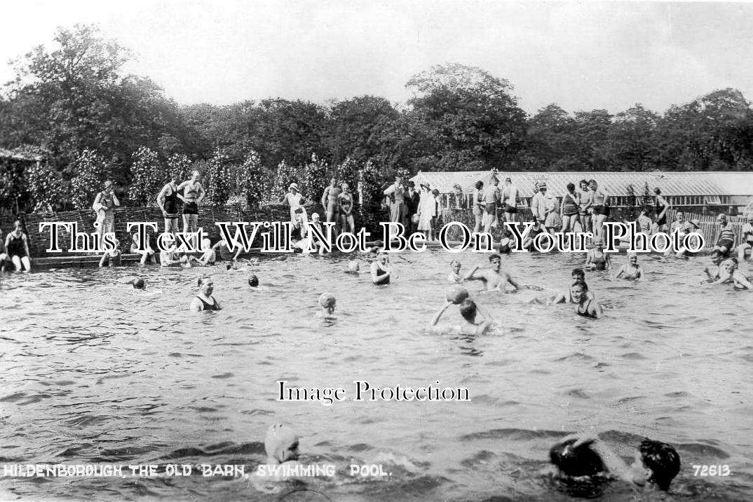 KE 6465 - The Old Barn Swimming Pool, Hildenborough, Kent