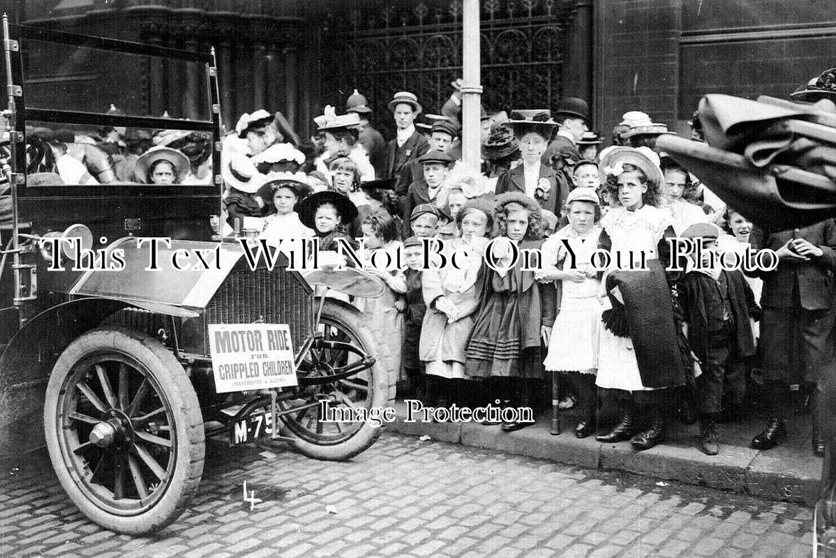 LA 7422 - Motor Ride For Crippled Children, Manchester, Lancashire