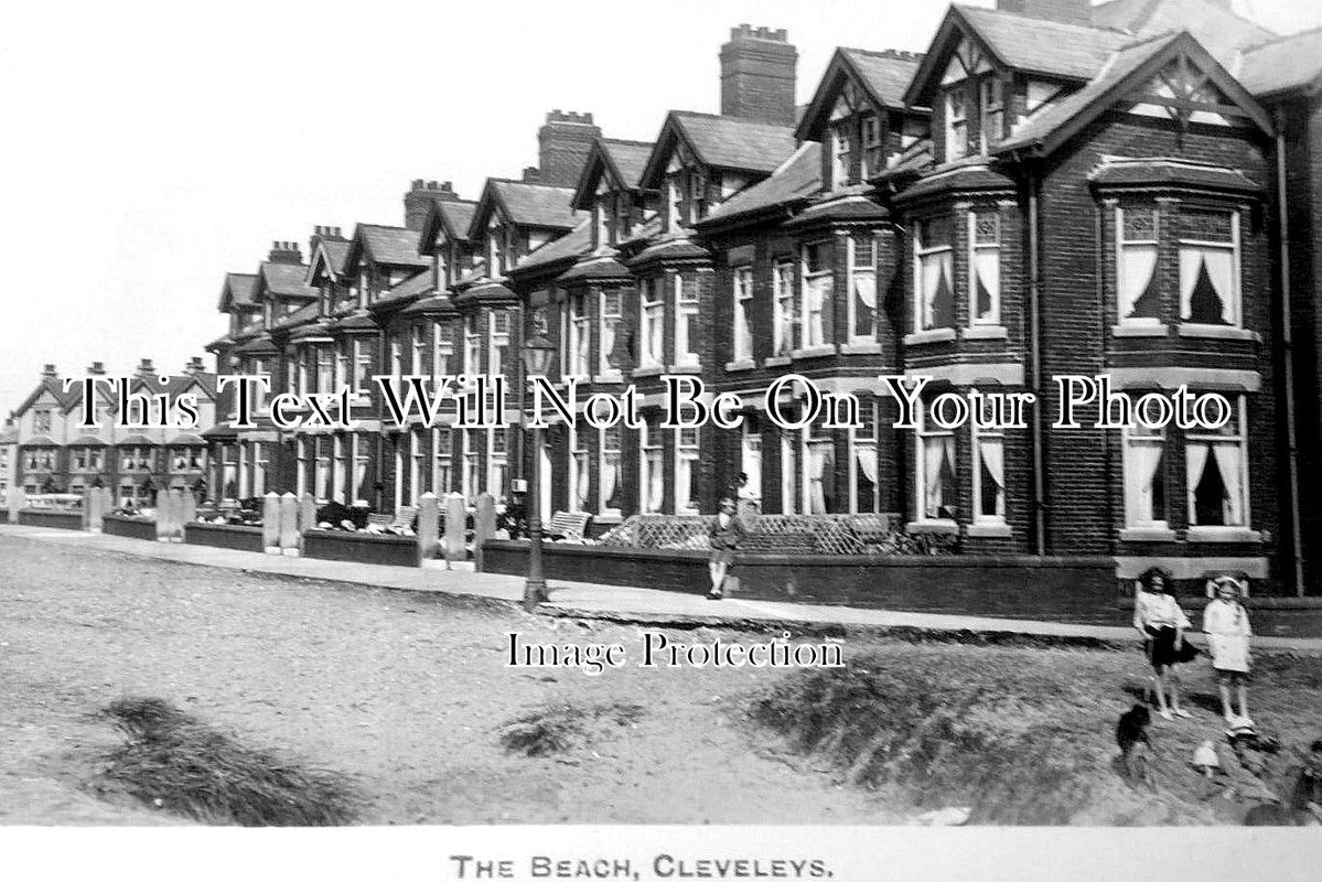 LA 7433 - The Beach, Cleveleys, Blackpool, Lancashire