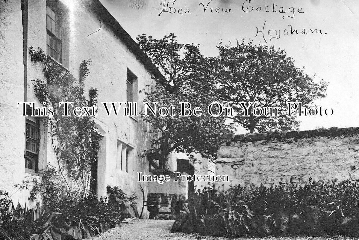 LA 7439 - Sea View Cottage, Heysham, Lancashire c1904