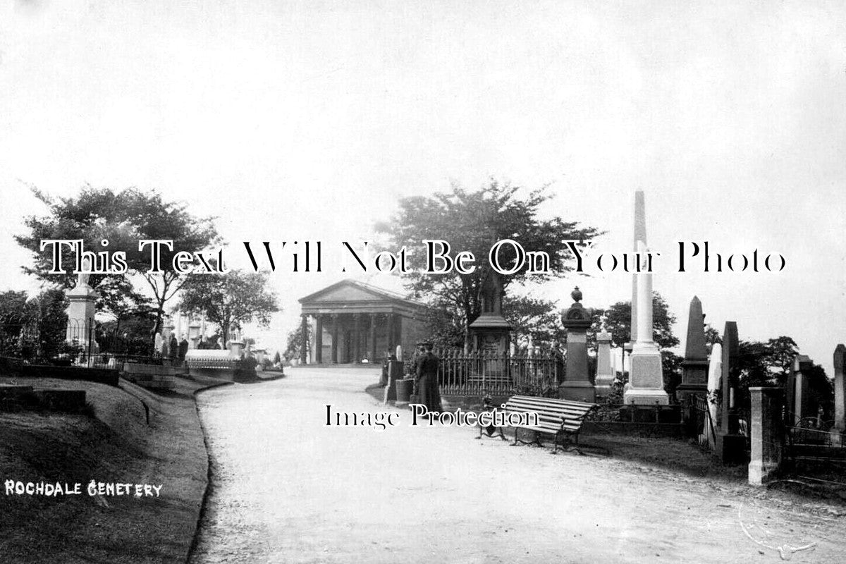 LA 7458 - Rochdale Cemetery, Lancashire