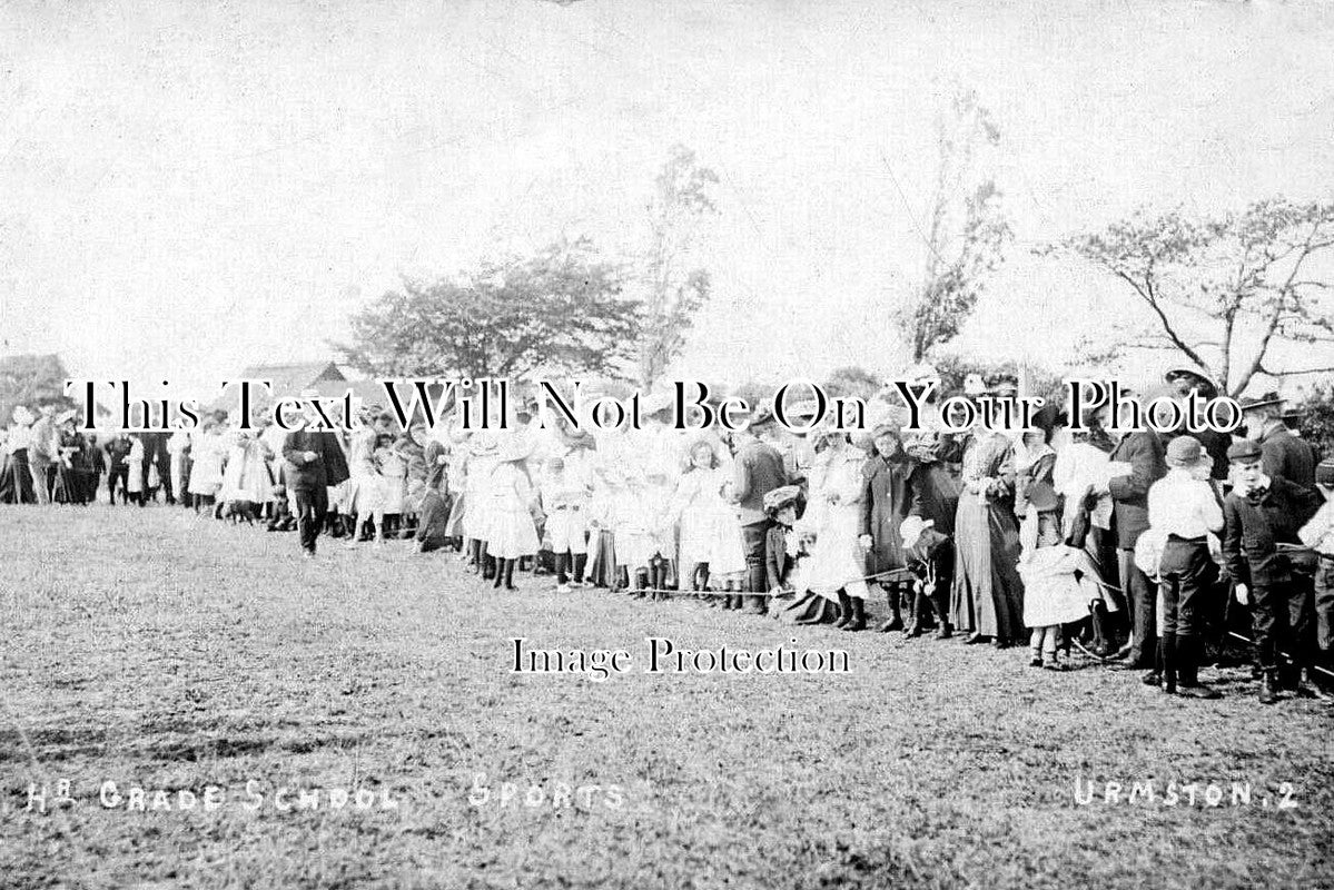 LA 7459 - Urmston Grade School Sports, Manchester, Lancashire