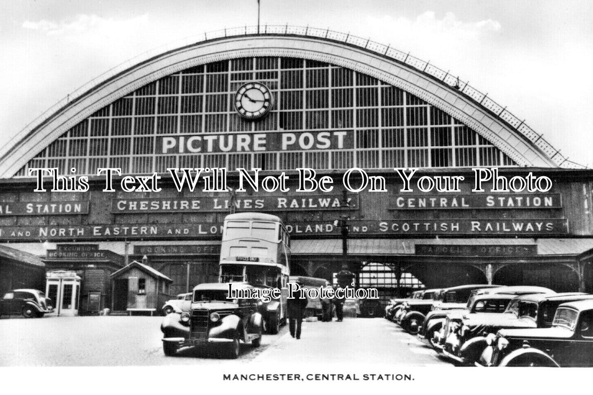 LA 7472 - Manchester Central Railway Station, Lancashire
