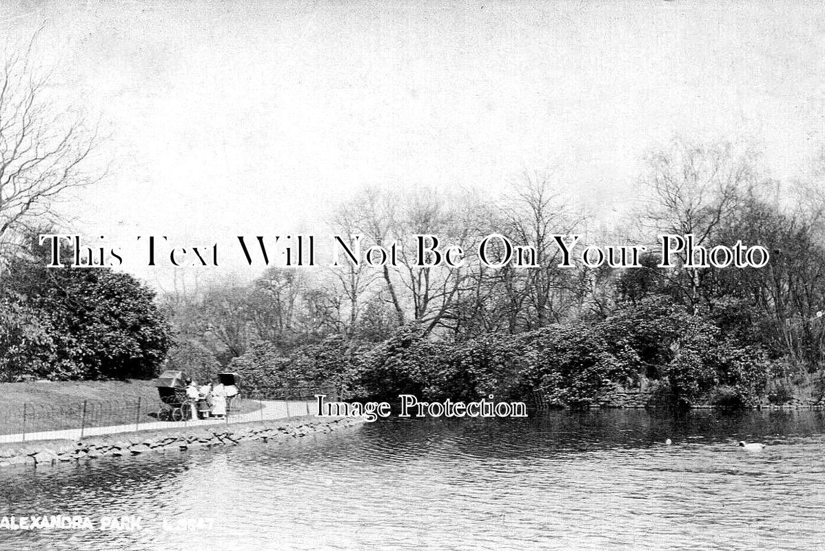 LA 7491 - Alexandra Park, Moss Side, Manchester, Lancashire c1913