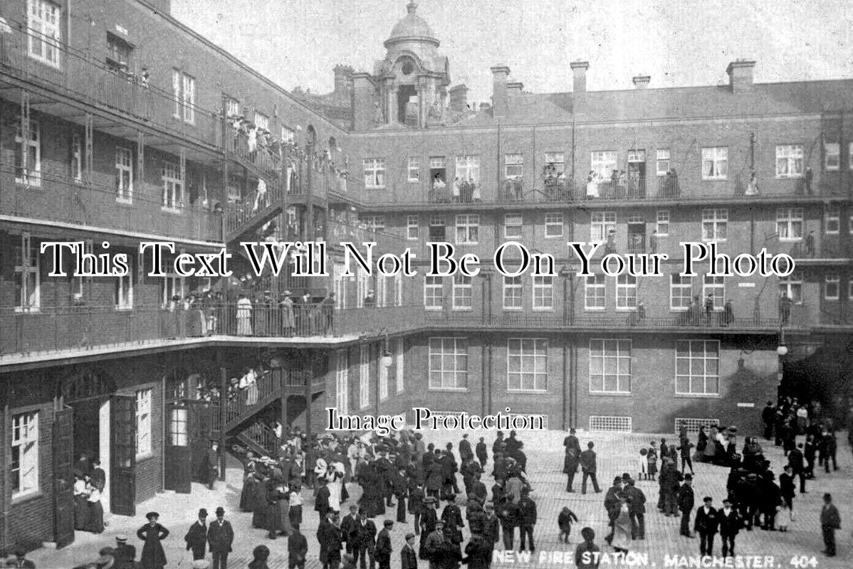 LA 7498 - The New Fire Brigade Station, Manchester, Lancashire