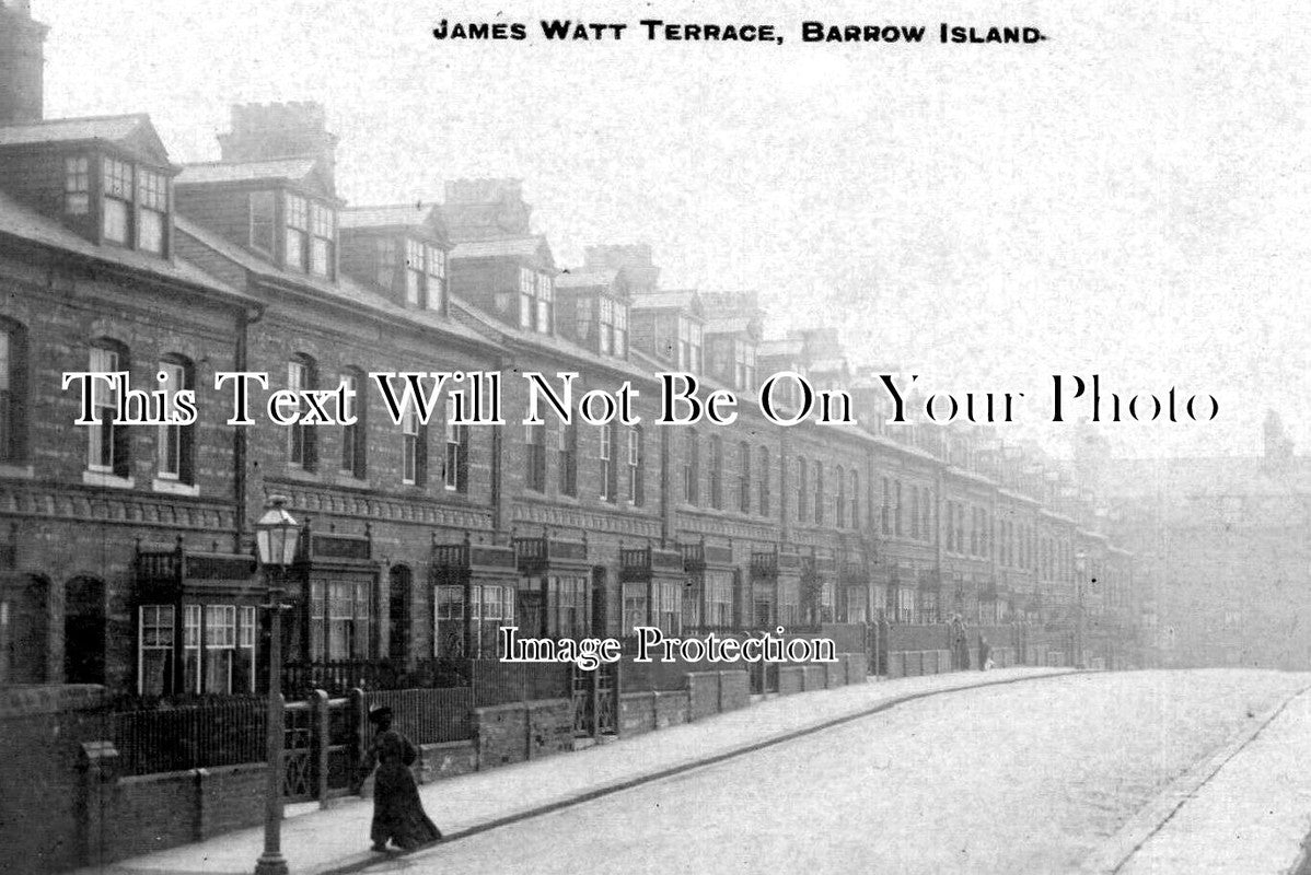 LA 7527 - James Watt Terrace, Barrow Island, Lancashire