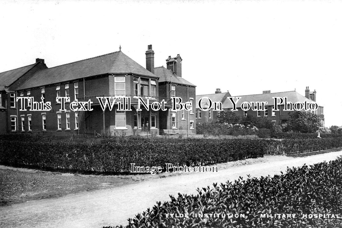LA 7540 - Fylde Institution Military Hospital, Wesham, Lancashire