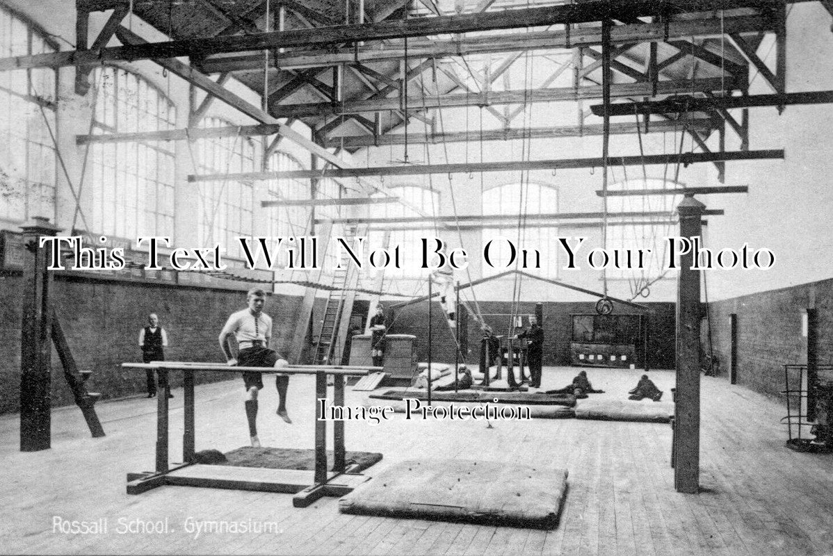 LA 7547 - Rossall School Gymnasium, Lancashire