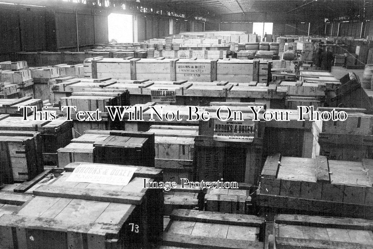 LA 7567 - Cotton Shipment, Manchester Docks, Lancashire