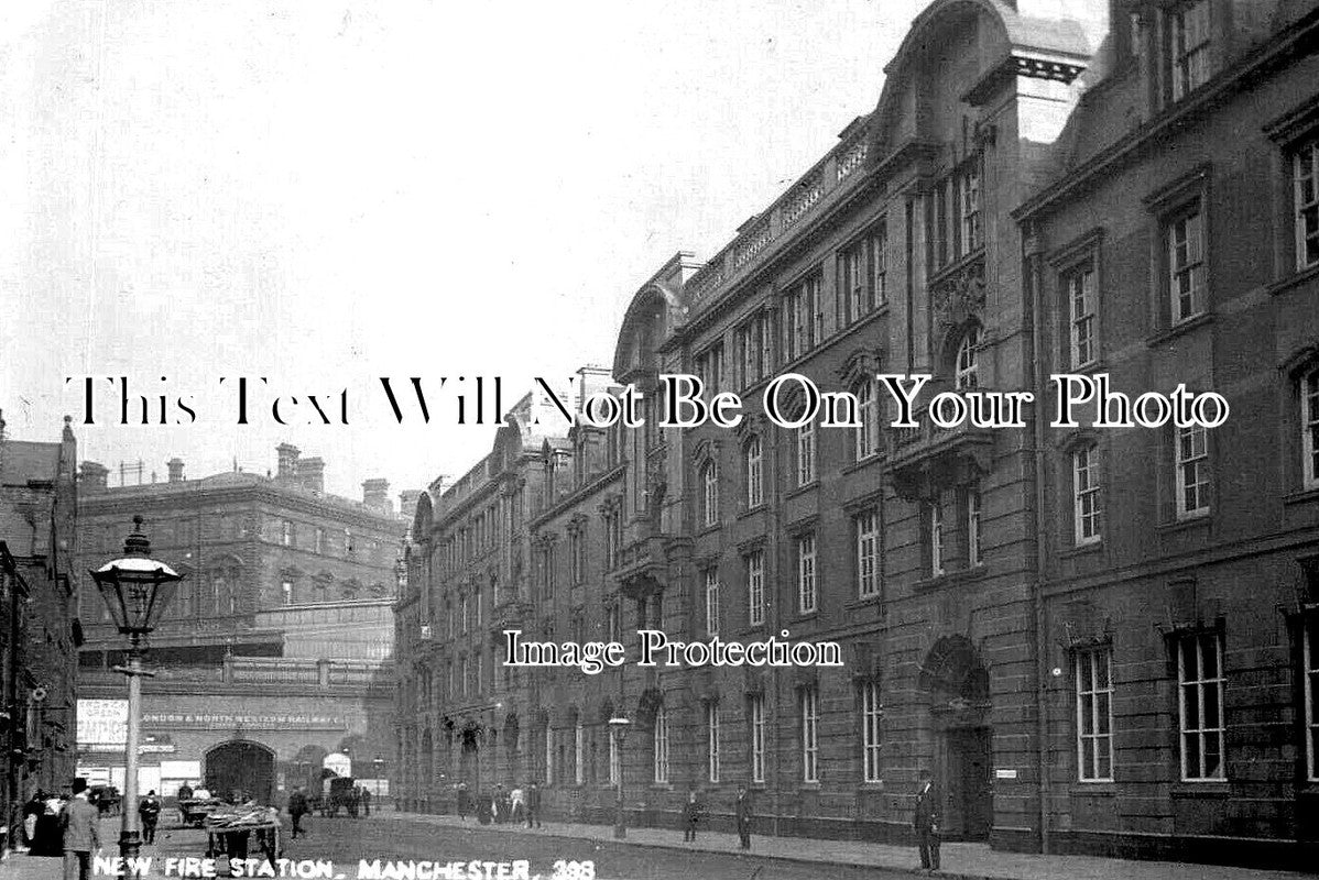 LA 7573 - New Fire Brigade Station, Manchester, Lancashire