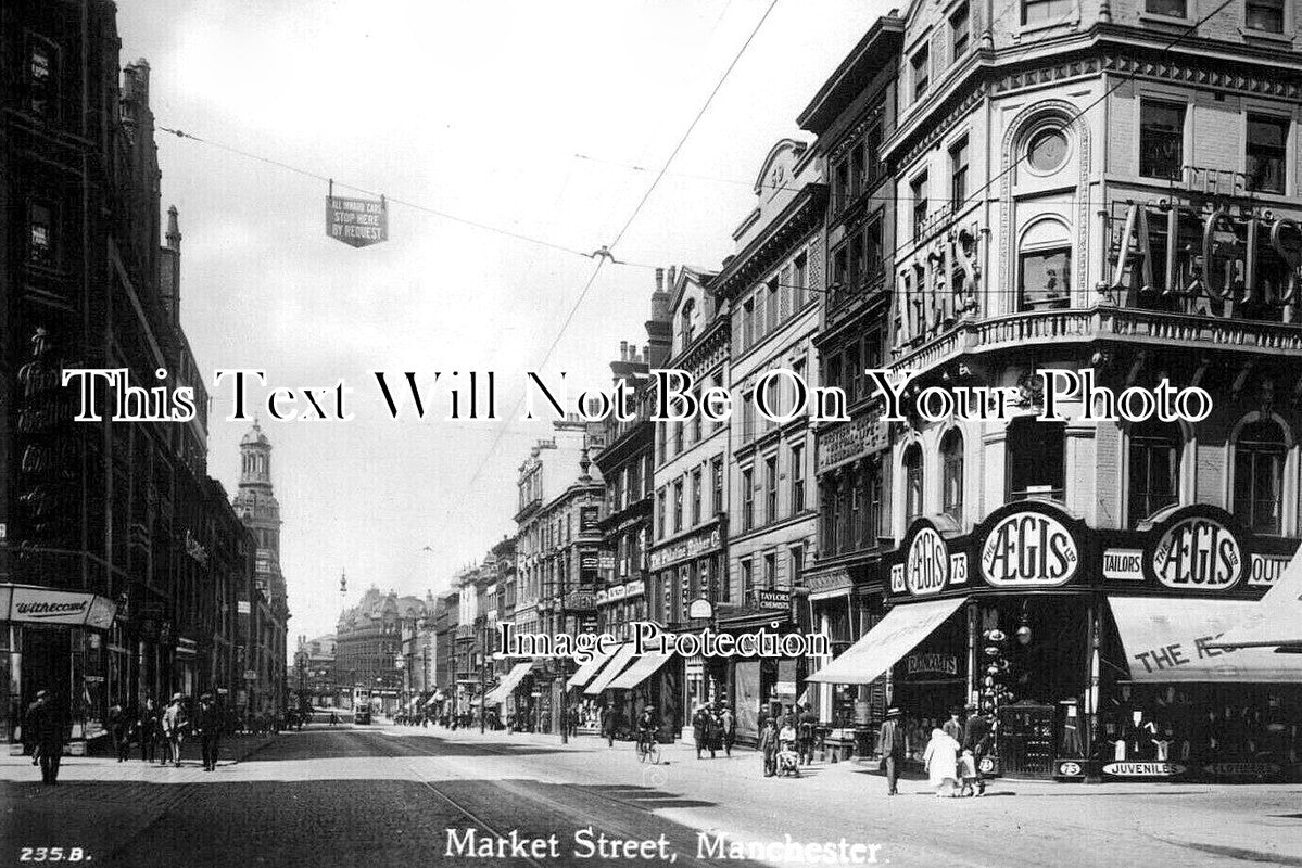 LA 7583 - Market Street, Manchester, Lancashire