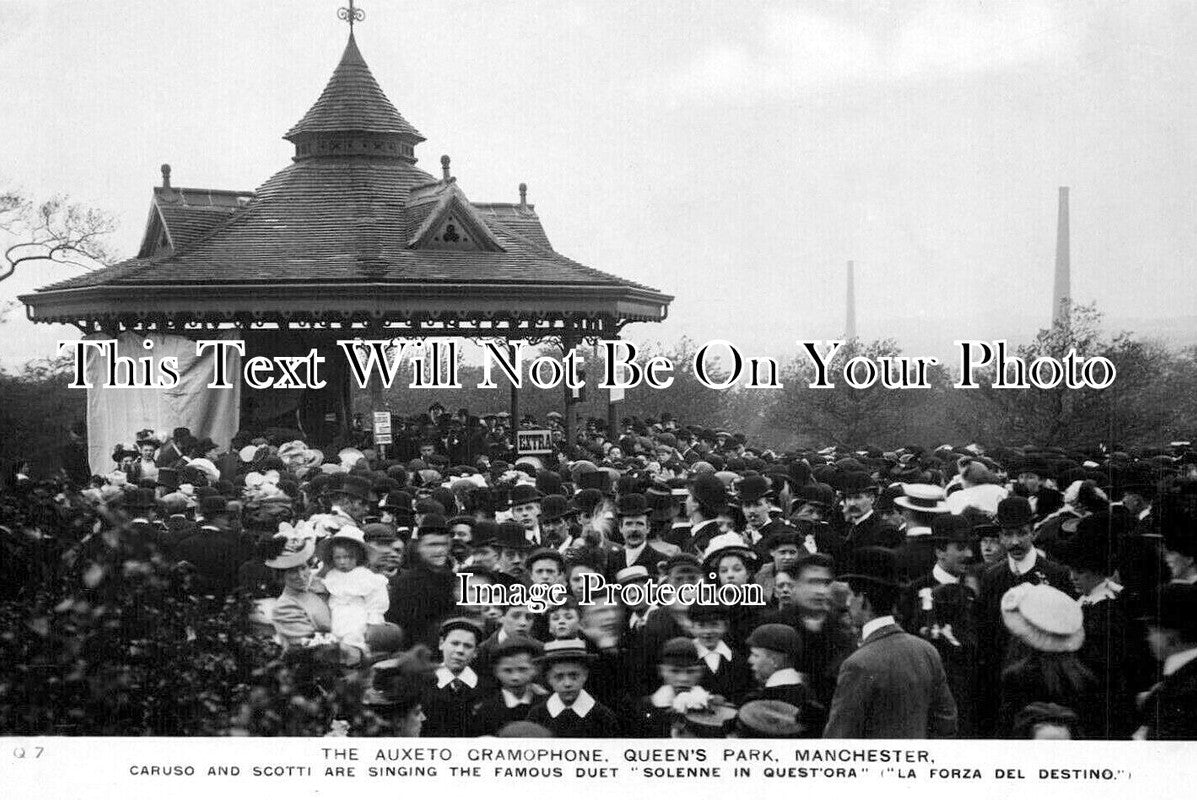 LA 7597 - Auxeto Gramophone, Queens Park, Manchester, Lancashire