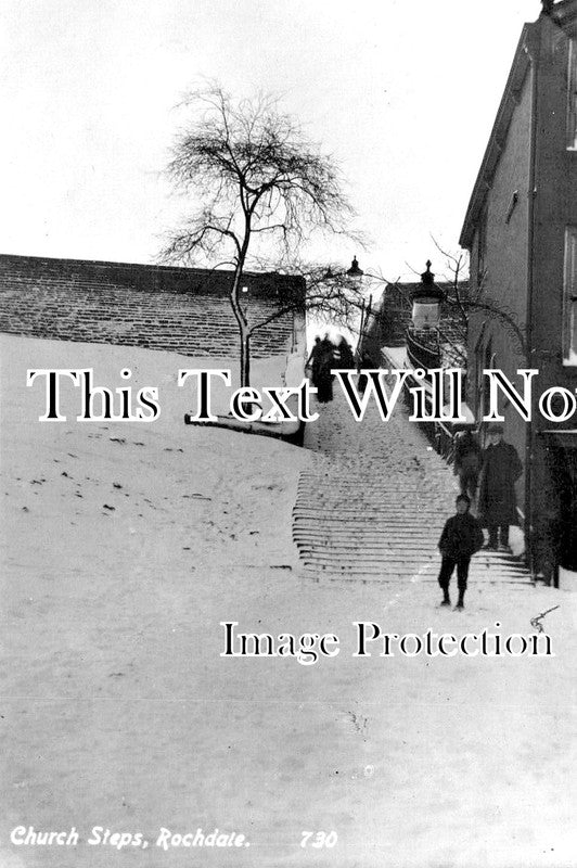 LA 7598 - Church Steps, Rochdale, Lancashire