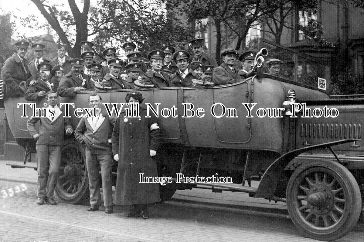 LA 7602 - Military Charabanc Trip, Manchester, Lancashire