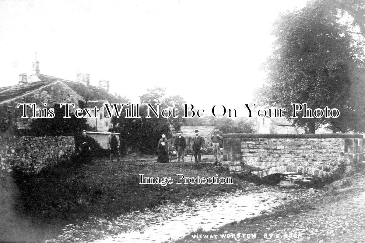 LA 7616 - Worston Village, Lancashire c1904