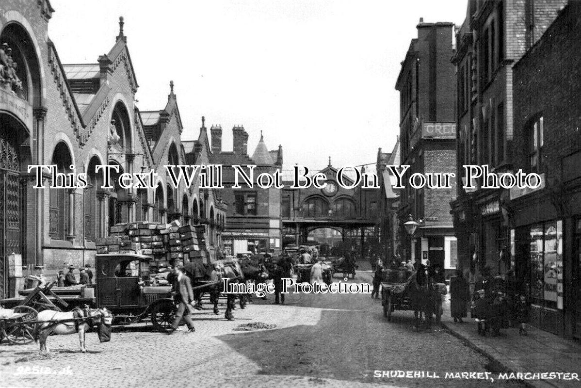 LA 7633 - Shudehill Market, Manchester, Lancashire