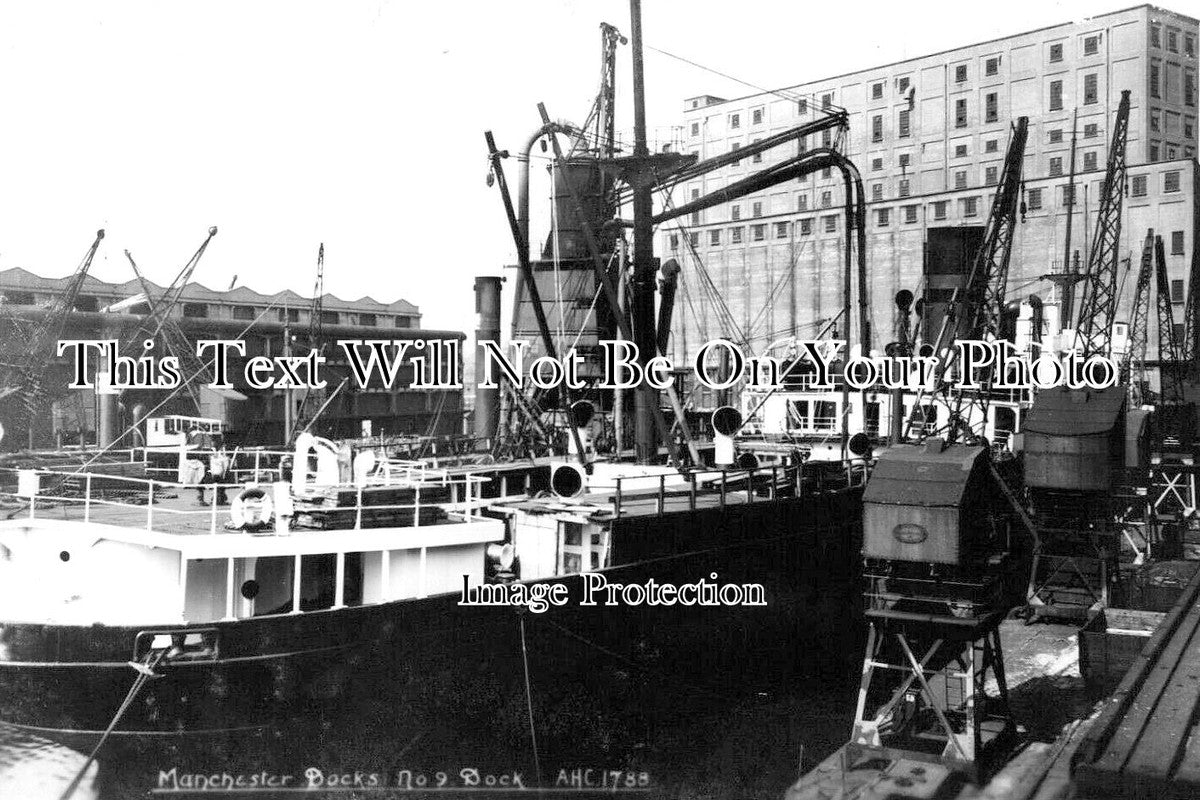 LA 7636 - Manchester Docks No9, Lancashire