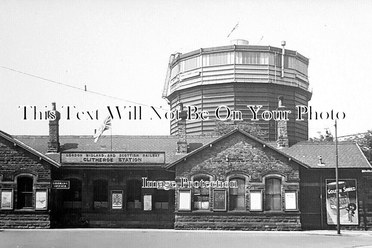 LA 7649 - Clitheroe Railway Station, Lancashire