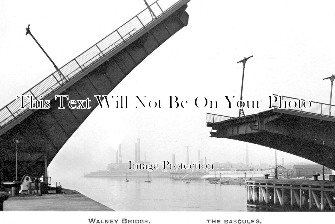 LA 7652 - The Bascules, Walney Bridge, Barrow In Furness, Lancashire