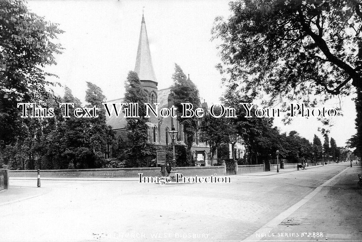 LA 7654 - West Didsbury Church, Lancashire