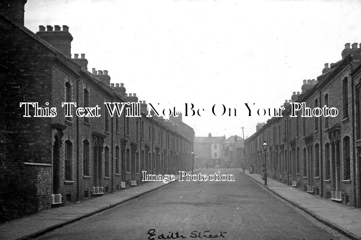 NH 2156 - Edith Street, Northampton, Northamptonshire c1910