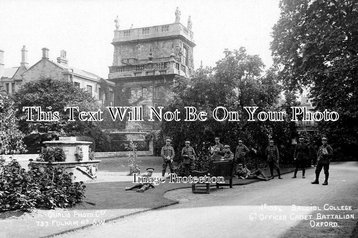 OX 1989 - Balliol College, Cadet Battalion, Oxford, Oxfordshire